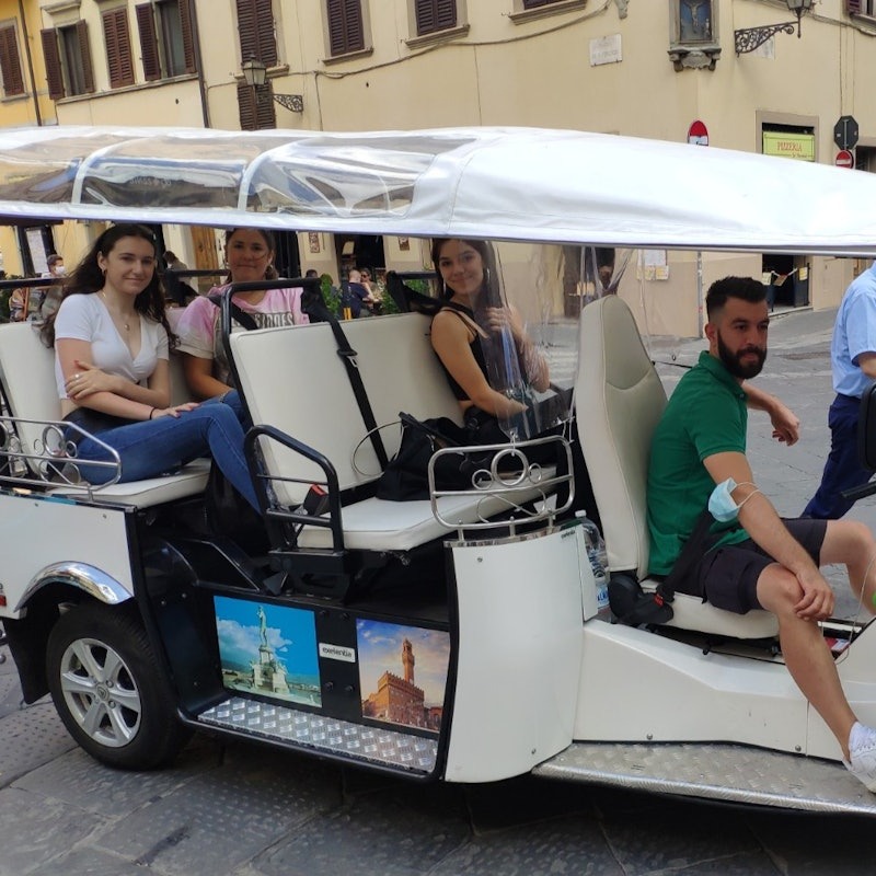 Electric car in Florence